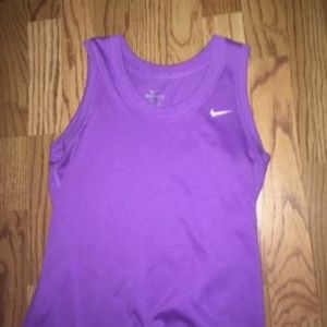 Nike purple tank top